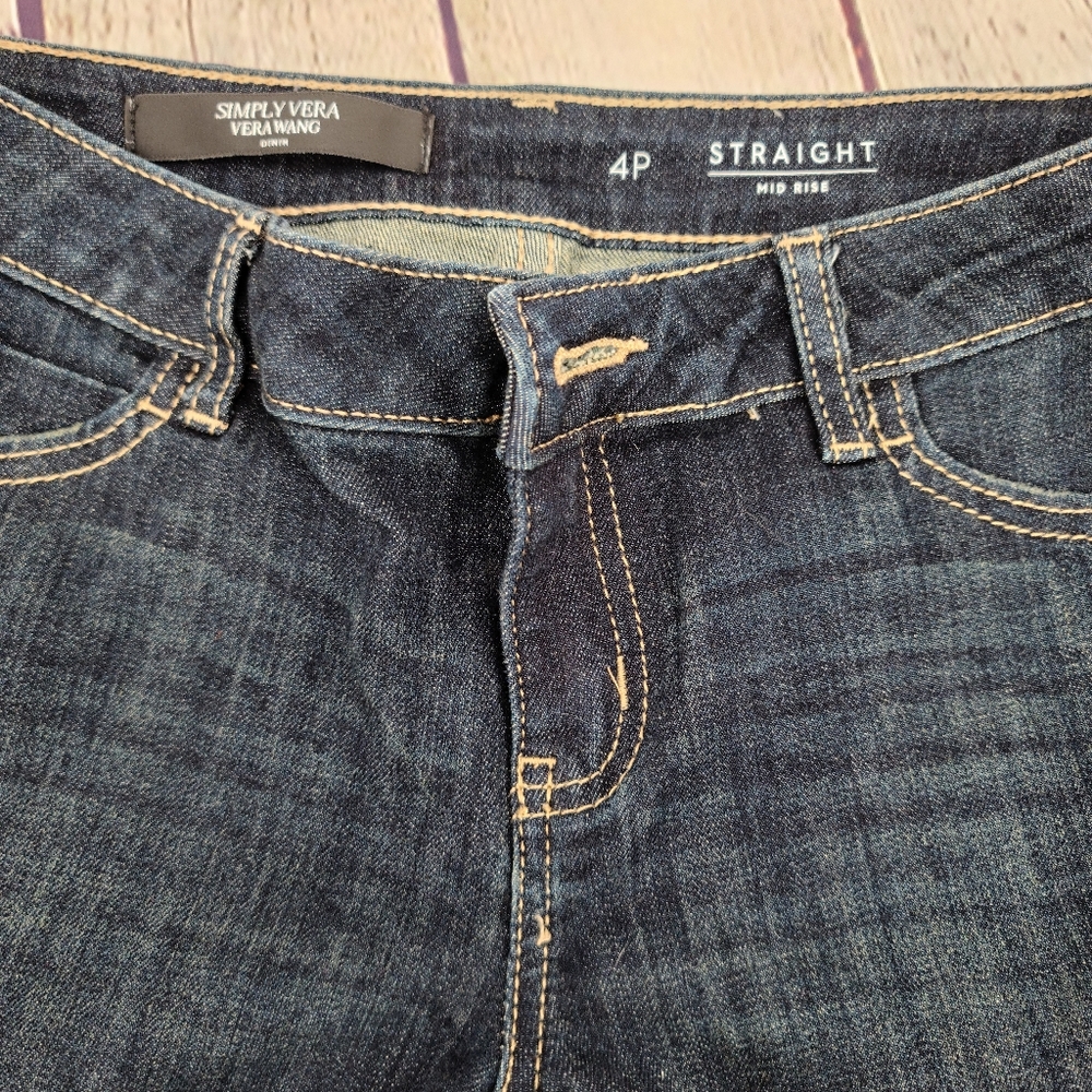 Jeans size 4 vera wang